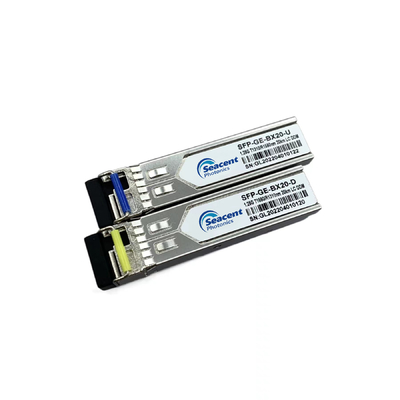 1.25Gb/S de Richtingzendontvanger Enige LC/SC 1550nm Tx 1310nm Rx 20Km van bi SFP-Zendontvanger