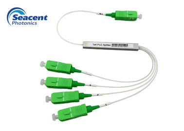 Type van micro- PLC het Vlaklightwave Kringssplitser 1x4 met SC/APC-Schakelaars