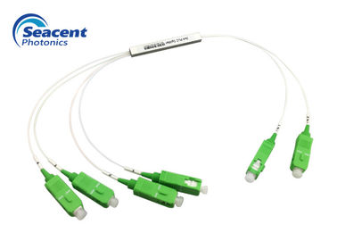 2x4 micro- Type Vezel Optische PLC Splitser met Uitstekende Kanaaluniformiteit