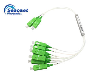 Vezel Optische PLC Splitsers minimodule 2x8 met SC/APC-schakelaar