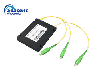 Enige PLC van de Wijzecassette Splitsers1x2 Plc Optische Splitser 2.00mm