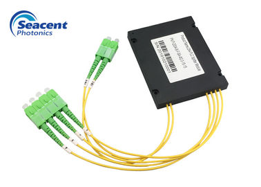 De optische Plc Doos van de Splitsers2x4 Ftth Splitser voor Vezel Optische Kabel