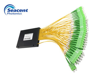 Lage de Cassetteplc van het Toevoegingsverlies Splitser 2X64 voor het netwerk van FTTX PON