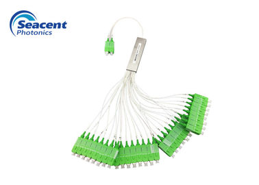 Mini Optische PLC van de Modulevezel Splitser, 2x32-Uniformiteit van het Splitsers de Goede Kanaal