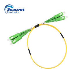 Sc aan Sc APC van de het Koord Enige Wijze van het Vezel Optische Flard Duplex 0.5m 1.0m 1.5m