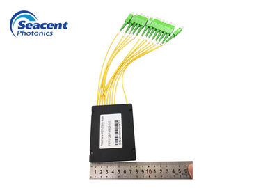 1x12 ABS PLC Splitsersmodule voor Passieve Optische Netwerken Getelegrafeerde TV Internet
