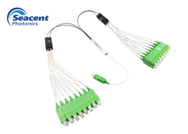 Hoge Stabiliteits2x8 Micro- Vezel Optische PLC Splitser met Compact Ontwerp