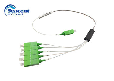 1x5 taktype Optische Plc Splitser, de Vezelsplitser van FTTH Systemplc