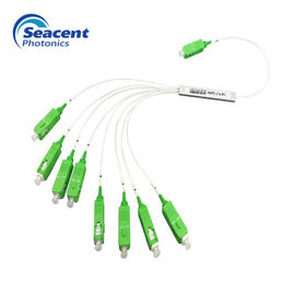 1x8 Plc de vezel opitc splitser van de Splitsers enige wijze