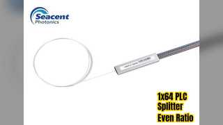 1x64 PLC-splitter kale vezel, gelijkmatige verhouding