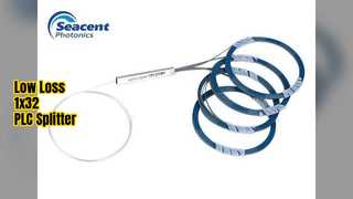 1x32 PLC-splitter glasvezelnetwerk met laag verlies